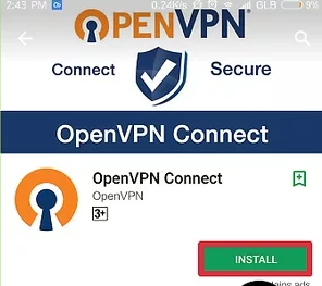 setting a vpn using app